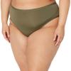 Amazon Essentials Women's Microfiber Underwear (Hipster & Thong, Available in Plus Size), Pack of 6, Blush/Dark Khaki Green/Mauve, 6X view 4
