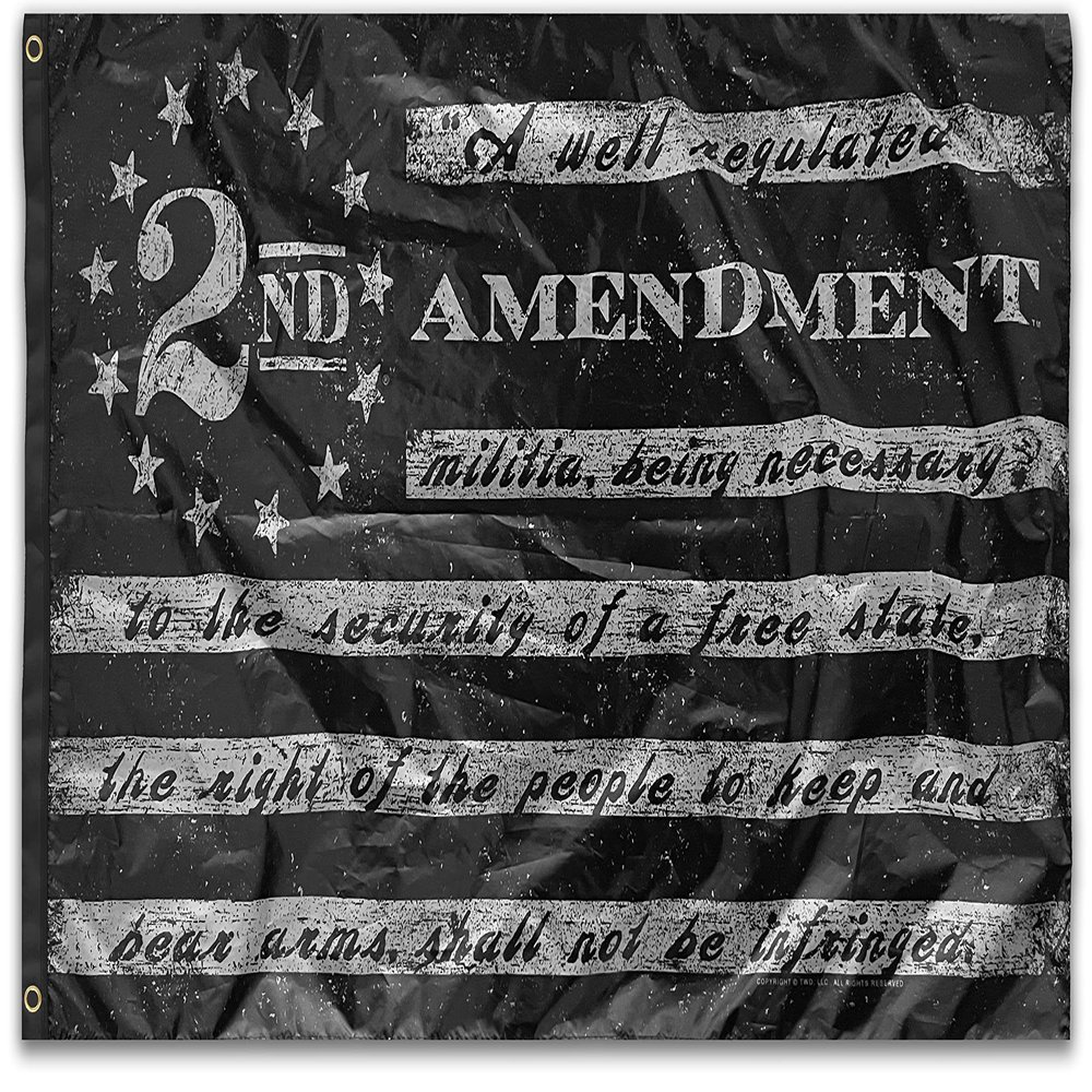 2ND Stars & Stripes Tactical American Flag 3 ft by 5 ft Designed in USA 3x5 Patriotic Decor Wall Art Dorm Room Man Cave