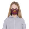 Custom Kids Face Mask Scarf Adjustable Balaclavas Customized Logo/Image/Text Mask Face Covers for Sport Outdoor Maroon view 4