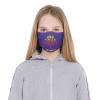 1-100 Pcs Custom Kids Reusable Breathable Face Mask Mouth Cloth Fabric Washable Masls for Sports Outdoor Party Lilac view 4