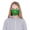1-100 Pcs Custom Kids Reusable Breathable Face Mask Mouth Cloth Fabric Washable Masls for Sports Outdoor Party Irish Green view 4