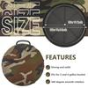 Lewtemi 2 Pcs 5 Gallon Bucket Seats 360 Degree Swivel Bucket Seat Thick Green Camouflage Padded Cushion Lid with Waterproof Cover for Dove Duck Hunting Fishing Baseball Gardening and Camping view 2