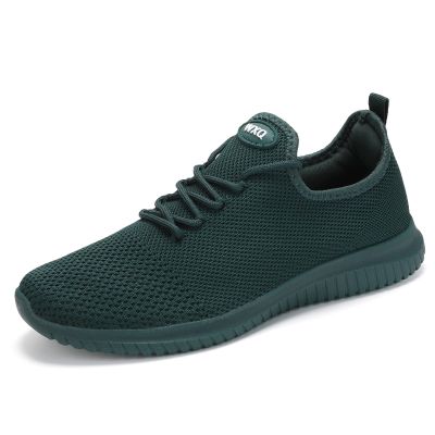 WXQ Men's Running Shoes Comfortable Lightweight Breathable Walking Shoes Mesh Workout Casual Sports Shoes