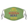 Custom Kids Face Mask Scarf Adjustable Balaclavas Customized Logo/Image/Text Mask Face Covers for Sport Outdoor Kiwi view 1