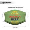 Custom Kids Face Mask Scarf Adjustable Balaclavas Customized Logo/Image/Text Mask Face Covers for Sport Outdoor Kiwi view 3