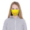 Custom Kids Face Mask Scarf Adjustable Balaclavas Customized Logo/Image/Text Mask Face Covers for Sport Outdoor Yellow view 4