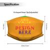 Custom Kids Face Mask Scarf Adjustable Balaclavas Customized Logo/Image/Text Mask Face Covers for Sport Outdoor Gold view 3