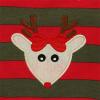 Ikevan Toddler Kids Baby Boys Girls Suit PJ's Pajamas Christmas Sleepwear Striped Deer Boys Fleece Pajamas Size 5 view 3