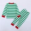 Ikevan Toddler Kids Baby Boys Girls Sets PJ's Pajamas Christmas Sleepwear Striped T-shirt Pants Outfits 6t Robe Boys view 2