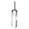 HSQMA 27.5'' Mountain Bike Suspension Fork 100mm Travel Bike Oil Spring Fork 1-1/8" Straight Tube Front Fork Disc Brake QR Manual Lockout view 1