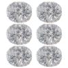 Extpro 6Pcs Cheerleading Pom Poms Matte Metallic Foil Cheer Pompoms with Baton Handle, Kids Adults Team Spirit Cheering Stuff for Sports Games Carnival (Laser Silver) view 1