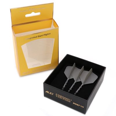 CUESOUL ROST T19 Integrated Dart Shaft and Flights Big Wing Shape Grey 33mm-Say Goodbye to Falling Dart Flight