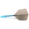 CUESOUL ROST T19 Integrated Dart Shaft and Flights Big Wing Shape Grey 33mm-Say Goodbye to Falling Dart Flight view 2