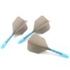 CUESOUL ROST T19 Integrated Dart Shaft and Flights Big Wing Shape Grey 33mm-Say Goodbye to Falling Dart Flight view 3