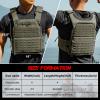 PETAC GEAR Weighted Vest Adjustable Tactical Weight Vests, Trainer Fitness Strength Endurance Workout Training Vest (RG) view 3