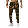 Men's Chino Pants Regular, Slim Fit Chinos For Men Work Out Pants Regular Jeans Solid Color Ripped Holes Frayed Gradient Washed Trousers Stretch Msn Kahkis Office Joggers Kahi (M, Army Green-2) Ymosrh view 2