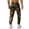 Men's Chino Pants Regular, Slim Fit Chinos For Men Work Out Pants Regular Jeans Solid Color Ripped Holes Frayed Gradient Washed Trousers Stretch Msn Kahkis Office Joggers Kahi (M, Army Green-2) Ymosrh view 4