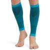 KEKING Calf Compression Sleeves for Men Women, Leg Compression Sleeves, Footless Compression Socks for Running, Shin Splint Support for Sports, Varicose Vein Treatment Legs & Pain Relief, Blue L/XL view 1