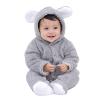 Baby Snowsuit Rabbit Baby Boys Footed Ears Hooded Fleece Girls Romper Jumpsuit Infant Coat Girls Coat&jacket view 1