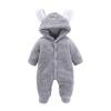 Baby Snowsuit Rabbit Baby Boys Footed Ears Hooded Fleece Girls Romper Jumpsuit Infant Coat Girls Coat&jacket view 2