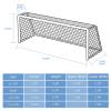 Keenso Polypropylene Fiber Soccer Nets, Replacement Nets for Football Goal, Replacement Goal for Soccer Sports Net(6X4FT) view 4