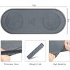 dofopo Jump Rope Mat 71"x31" Larger Non-Slip Indoor Outdoor Exercise Fitness Mat, High-Density Workout Shock Absorption for Home Gym Flooring Concrete Jumping Rope view 2