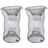 Alvinlite Minnow Trap, Crab & Shrimp Collapsible Cast Net Fishing Nets, 2PCS, 3x23.6 inches view 1