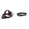 Coast HL8R 800 Lumen Rechargeable Pure Beam Focusing LED Headlamp, Black & XPH30R 1000 Lumen USB-C Rechargeable Dual Power Headlamp with Twist Focus Beam and Magnetic Base view 1