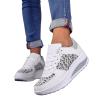 ZBYY High Heel Wedge Sneakers for Women Comfort Wedge Platform Athletic Tennis Sneakers Fitness Walking Shoes view 1