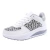 ZBYY High Heel Wedge Sneakers for Women Comfort Wedge Platform Athletic Tennis Sneakers Fitness Walking Shoes view 3