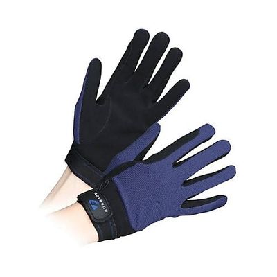Aubrion Ladies Mesh Riding Gloves M Navy