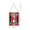 FOCO Tampa Bay Buccaneers NFL Team Stripe Stain Glass Sign view 3