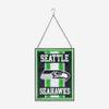 FOCO Seattle Seahawks NFL Team Stripe Stain Glass Sign view 1