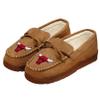 FOCO Chicago Bulls NBA Mens Team Logo Moccasin Slippers - L view 1