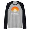 Hudson Valley New York NY Shirt Retro Vintage 80s 90s Gift Raglan Baseball Tee view 1