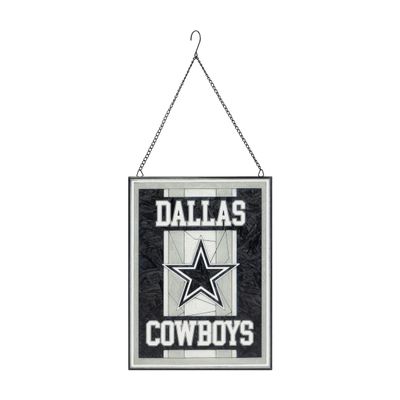 FOCO Dallas Cowboys NFL Team Stripe Stain Glass Sign