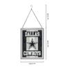 FOCO Dallas Cowboys NFL Team Stripe Stain Glass Sign view 3