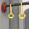 BCPPO Chin Up Bar Door Frame Pull Up Bar with Lifting Ring, Adult Kids Teen Indoor Multifunctional Fitness Horizontal Bar, Safe Load 250 Kg (Size : 65-100CM) view 2