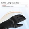 Royalrose Heated Gloves Liners for Men Women, Rechargeable Waterproof Winter Thin Heated Work Gloves with Arthritis Raynaud's Relief for Ski Golf Hiking Driving (Black, Medium) view 3