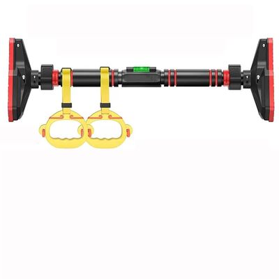 BCPPO Chin Up Bar Door Frame Pull-up Bar, Fitness Bar with Rings/Adjustable/Easy to Install, for Home Gym Office, Safe Load 250 Kg (Size : 113-145CM)