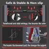 BCPPO Chin Up Bar Door Frame Pull-up Bar, Fitness Bar with Rings/Adjustable/Easy to Install, for Home Gym Office, Safe Load 250 Kg (Size : 113-145CM) view 3