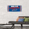 Trends International NFL Buffalo Bills - Bills Mafia Wall Poster, 22.4L x 14.7W, Silver Framed Version view 2