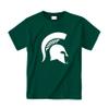 Little King NCAA Boys Youth-Big Time Logo-Short Sleeve Tee-Team Colors-Michigan State-Green-Youth X-Large view 2
