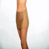 Pin Up Doll Bodycon Mini Skirt for Women - Stretchy Tube Skirt with Flattering Fit - Micro Mini Low Rise Skirts - Sexy Skirts Gold view 4