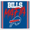 Trends International NFL Buffalo Bills - Bills Mafia Wall Poster, 34L x 22.4W, White Framed Version view 1