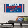 Trends International NFL Buffalo Bills - Bills Mafia Wall Poster, 34L x 22.4W, White Framed Version view 2