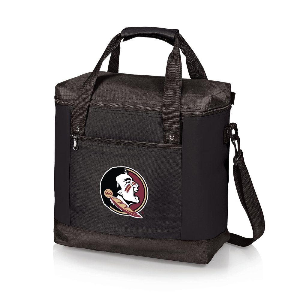 Picnic TIME NCAA Florida State Seminoles Montero Tote Cooler Bag, Soft Cooler Bag, Picnic Tote, (Black)