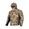 First Lite Men's LZ Jacket - Waterproof Breathable Camo Duck Hunting Shell - First Lite Typha - Medium view 1