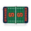PICNIC TIME NCAA Syracuse Orange Concert Mini Portable Table, Small Folding Table, Mini Picnic Table, (Charcoal Wood Grain) view 4