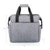 Picnic TIME NCAA Arkansas Razorbacks On The Go Lunch Bag, Soft Cooler Lunch Box, Insulated Lunch Bag, (Heathered Gray) view 4